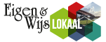 Logo van Eigen & Wijs Lokaal aanwezig in de footer van de website.